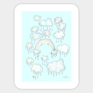 Clouds Sticker